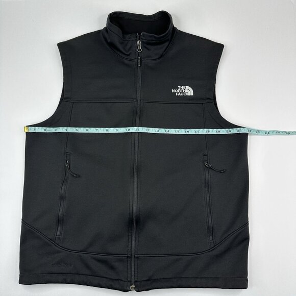 The North Face Men's Black TNF Windwall Softshell Outdoor Gorpcore Vest M/C44 - Picture 16 of 16